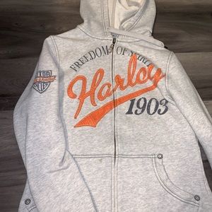 Women’s Harley Davidson Zip Up